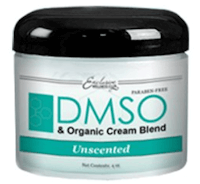 DMSO Low Odor Organic Hydrating Cream Unscented